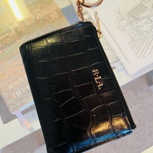 Vintage Ralph Lauren Black Leather Wallet